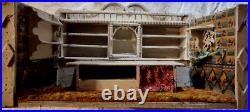 D0177 antique merchant shop wooden dollhouse around 1900 54.5 x 30.5 cm