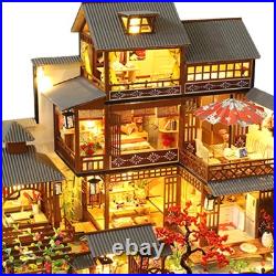 DIY Dollhouses Miniature Doll House Kits Decor 124 Scale Creative Wooden House DIY Dollhouses Miniature Doll House Kits Decor 124 Scale Creative Wooden House
