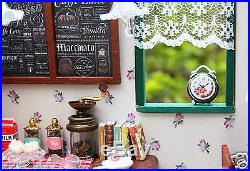 DIY Handcraft Miniature Project Kit The Star Coffee Bar Music Wooden Dolls House