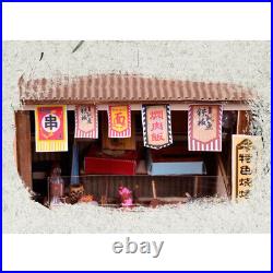 DIY Handcraft Miniature Project Wooden Doll House Antique Chinese Restaurant