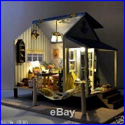 DIY Handcraft Miniature Project Wooden Dolls House Music The Happiness Coast Kit