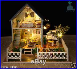 DIY Handcraft Miniature Wooden Dolls House My Little House In Denmark