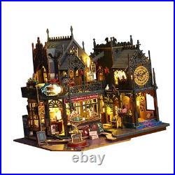 DIY Miniature Dollhouse Kits Creative Vintage Wooden Doll House Accessories DIY Miniature Dollhouse Kits Creative Vintage Wooden Doll House Accessories