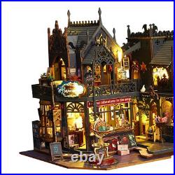 DIY Miniature Dollhouse Kits Creative Vintage Wooden Doll House Accessories DIY Miniature Dollhouse Kits Creative Vintage Wooden Doll House Accessories