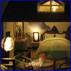 DIY Miniature Dollhouse Wooden Dollhouses Accessories Kits Furniture Doll House