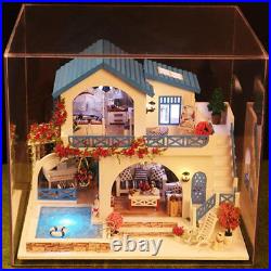 DIY Miniature Dollhouse Wooden Model Kits Puzzle Toy Gifts