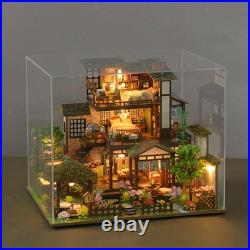 DIY Wooden Miniature Dollhouse Mini House Model for Kids