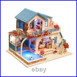 DIY Wooden Room Apartment Model Furniture And Accessories Gift From