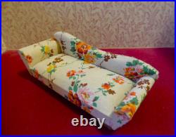 DOLLHOUSE ANTIQUE Equipped-PORCELAIN DOLL-FURNITURE-ACCESSORIES 1920/1930s