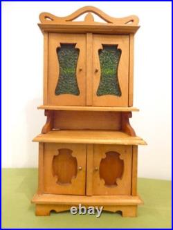 DOLLS HOUSE FURNITURE ANTIQUE REAL WOOD for the LARGE DOLLHOUSE RARE