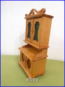 DOLLS HOUSE FURNITURE ANTIQUE REAL WOOD for the LARGE DOLLHOUSE RARE