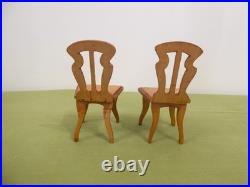 DOLLS HOUSE FURNITURE ANTIQUE REAL WOOD for the LARGE DOLLHOUSE RARE