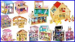 DOLL HOUSE Wooden Floors Furniture Fancy Children Kids Girls Dolls Home Legler