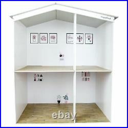 Designafriend Wooden Dolls childs miniature play House765/5238