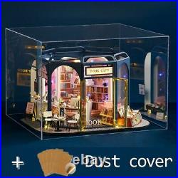 Diy Miniature Dolls House Glass Ball 3D Wooden Kit Kids Children Toys Gift
