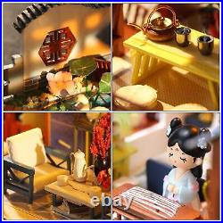 Dolity Chinese Style DIY Wooden Miniature Doll Houses Creative Furniture Toy New