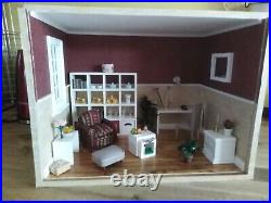 Doll Beautiful Living Room Showcase 112 fully equipped and furnished