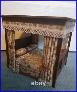 Doll House 112 Wood Wooden Furniture Inc Bed Sofa Dresser Desk Fireplace Etc