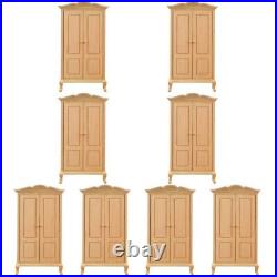 Doll House Accessories 18 Inch Doll Furniture Doll Wooden Closets