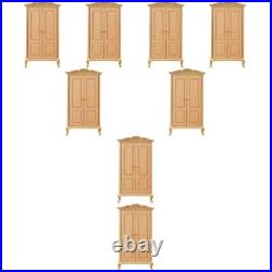 Doll House Accessories 18 Inch Doll Furniture Doll Wooden Closets