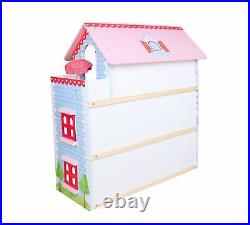 Doll House Dolls House Doll Mansion Barbie house toy house from 3 Floor