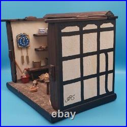 Doll Kitchen Kitchen 1 Room Smoke Catching Kuhn Dollhouse Vintage Old Case Hennig