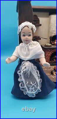 Doll Kitchen Kitchen 1 Room Smoke Catching Kuhn Dollhouse Vintage Old Case Hennig