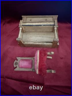 Dollhouse Accessories Home Shop Kitchen Antique Wood Furniture Piano Chair Dollhouse Accessories Home Shop Kitchen Antique Wood Furniture Piano Chair