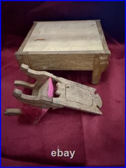 Dollhouse Accessories Home Shop Kitchen Antique Wood Furniture Piano Chair Dollhouse Accessories Home Shop Kitchen Antique Wood Furniture Piano Chair