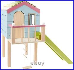 Dollhouse By Wooden Tree House For Dolls Wooden Doll