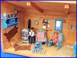 Dollhouse Dollhouse 112 Dora Cow Furniture Figures Accessories Wooden House