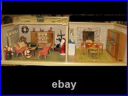 Dollhouse FURNISHED with Bodo Hennig Dollhouse Furniture