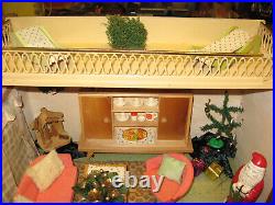 Dollhouse FURNISHED with Bodo Hennig Dollhouse Furniture