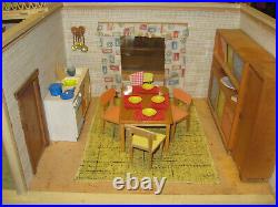 Dollhouse FURNISHED with Bodo Hennig Dollhouse Furniture