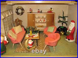 Dollhouse FURNISHED with Bodo Hennig Dollhouse Furniture