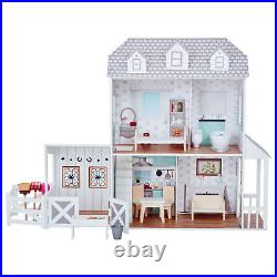 Dollhouse Olivia's house Girl Gift Wooden with 14 accessories