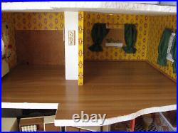 Dollhouse UNIQUE with Lundy furniture, dollhouse