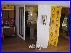 Dollhouse UNIQUE with Lundy furniture, dollhouse