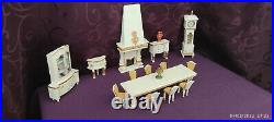 Dollhouse dining room'De Luxe', scale 148
