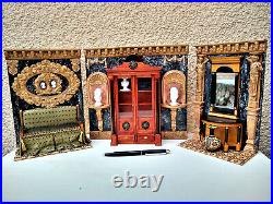 Dollhouse miniature 112 bookcase Biedermeier Empire dollhouse OOAK