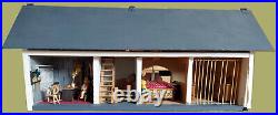 Dollhouse with stable, folding roof, moving Parts lots of accessories! Home construction