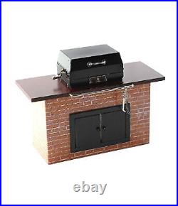 Dolls House Barbeque Grill in Wooden Unit Reutter BBQ Garden Furniture 112