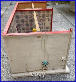 Dolls House Case EMPTY Wooden GDR 1960s Toy
