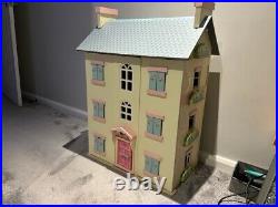 Dolls House Great Value Le Toy Van, Cherry Tree Wooden