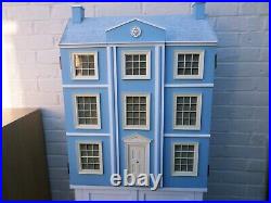 Dolls House Large Wooden Dollhouse Complete with Furniture & Accessories