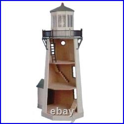 Dolls House Lighthouse Kit Miniature 112 Scale Wooden Flat Pack Unpainted