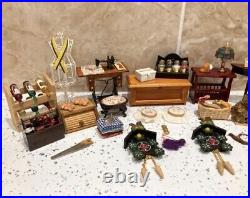 Dolls House Miniatures 112th Scale Mixed Furniture & Accessories 30 + Piece Set