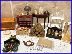 Dolls House Miniatures 112th Scale Mixed Furniture & Accessories 30 + Piece Set