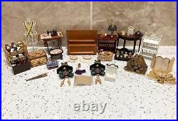 Dolls House Miniatures 112th Scale Mixed Furniture & Accessories 30 + Piece Set