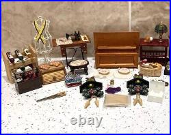 Dolls House Miniatures 112th Scale Mixed Furniture & Accessories 30 + Piece Set